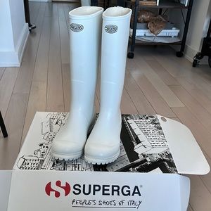 Brand new SUPERGA Rain boots